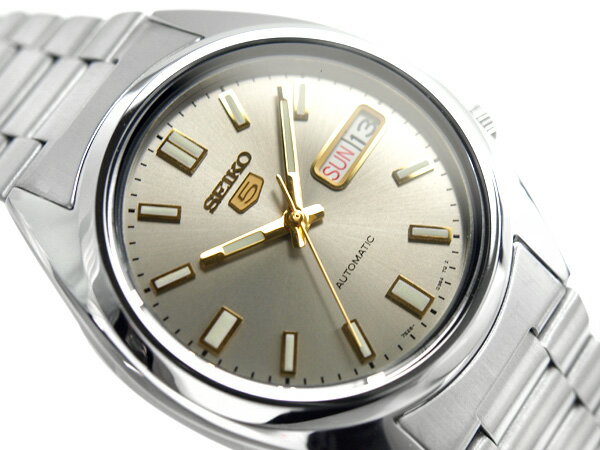 ڵ͢SEIKO5ۥ5  ưӻ ᥿å졼ߥɥ ƥ쥹٥ SNXS75K