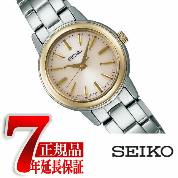 セイコースピリット 【最大2000円OFFクーポン 5/9 20:00～5/16 1:59】【おまけショッパー付き】【SEIKO SPIRIT】セイコー スピリット 電波 ソーラー 電波時計 腕時計 レディース ペアウォッチ ゴールド SSDY020