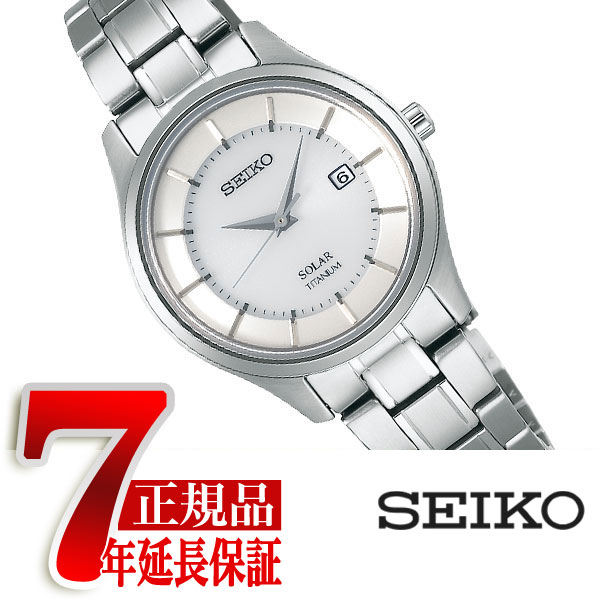 【SEIKO SELECTION】セイコー セレクション ソーラー レディース 腕時計 ペアモデル ホワイト STPX041