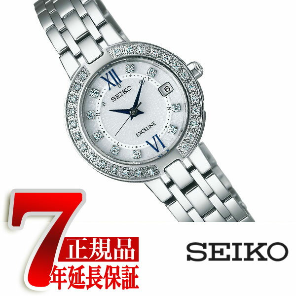 【10%OFFクーポン 5/18 0:00～5/21 9:59】【正規品】セイコー ドルチェ&エクセリーヌ SEIKO DOLCE&EXCELINE レディース腕時計 ソーラー電波時計 シルバー SWCW083