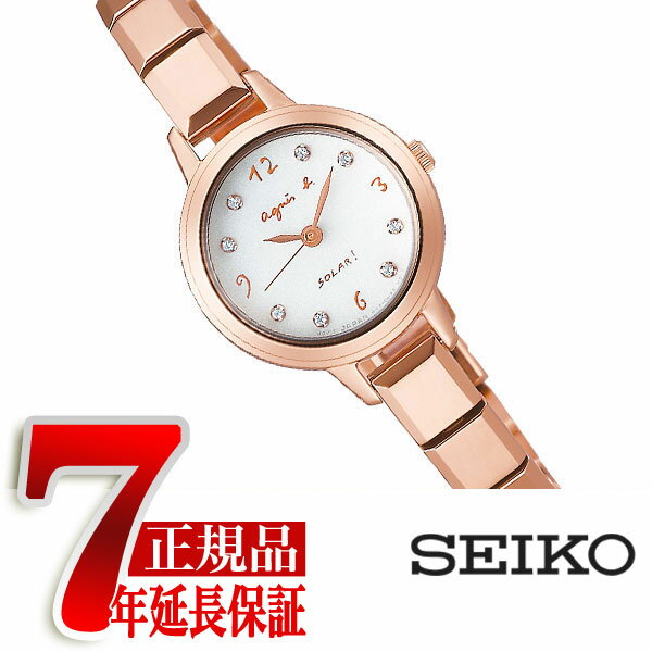 アニエスベー 腕時計（レディース） 【10%OFFクーポン 5/18 0:00～5/21 9:59】【おまけショッパー付き】SEIKO セイコー agnes b アニエスベー 正規品 ソーラー 腕時計 レディース マルチェロ Marcello FBSD950