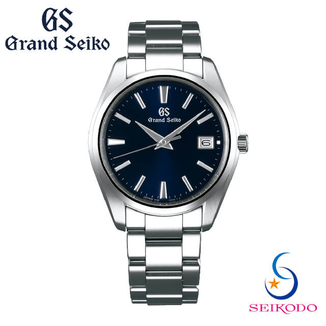 Grand Seiko グランドセイコー SBGP013 クオーツ 9F メンズ 腕時計 ネイビー メタルベルト 国内正規品 【無金利ローン可】