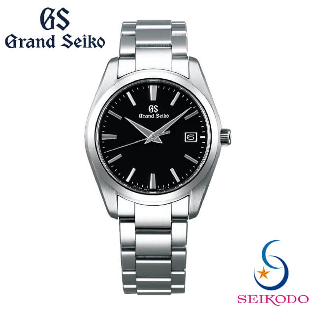 グランドセイコー Grand Seiko グランドセイコー SBGX261 クオーツ 9F メンズ 腕時計 ブラック メタルベルト 国内正規品 【無金利ローン可】