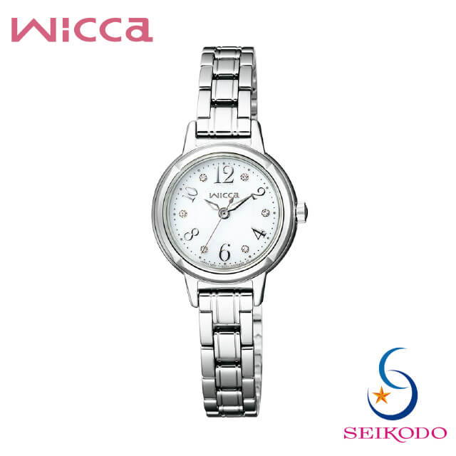 CITIZEN シチズン Wicca ウィッカ KH9-914-15 ソーラーテック 腕時計 レディース 誕生日 女性 ギフト プレゼント 国内正規品