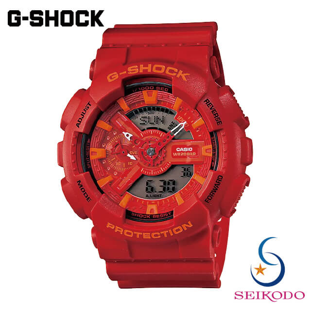 G-SHOCK Gå  CASIO 󥺥å ӻ GA-110AC-4AJF ڹʡ̵ۡ