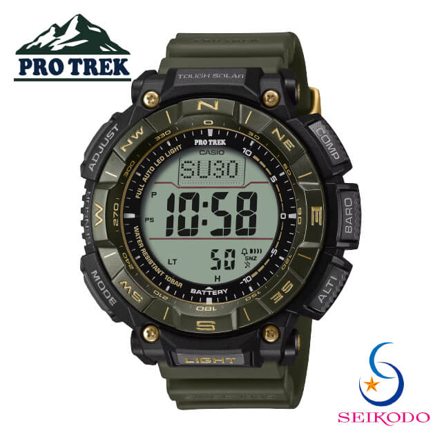 PROTREK プロトレック CASIO カシオ PRG-340ANS-3JR 30周年記念モデル Climber Line 腕時計 ソーラー ..