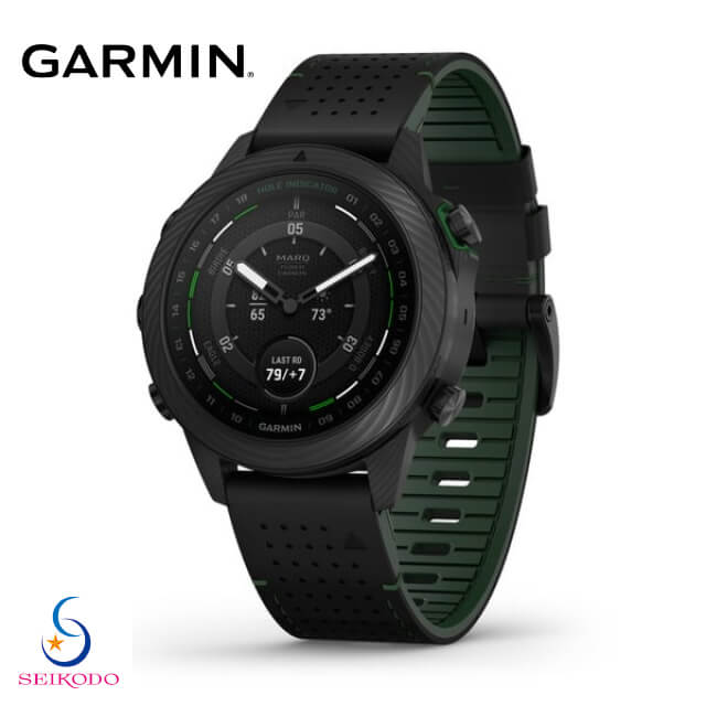 ガーミン GARMIN MARQ Golfer Gen 2 Carbon Edition マーク ゴルファーカーボン エディション 010-02722-C2CT10 センサー付属 スマートウォッチ ゴルフ ランニング コースマップ スイングショット追跡 【無金利ローン可】