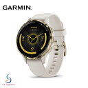 ガーミン GARMIN Venu3S Ivory/CreamGold ヴェニュー3S 010-02785-44 GPS スマートウォッチ スポーツウォッチ レデ...