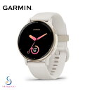【クーポン有!11日01時59分まで】 ガーミン GARMIN vivoactive 5 ヴィヴォアクティブ5 Ivory / Cream Gold 010-02862-41 スマートウォッチ GPS Suica対応 通知機能 音楽保存/再生 血中酸素 スポーツウォッチ 健康 ランニング ジョギング ウォーキング