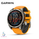 ガーミン GARMIN fenix 8 Sapphire AMOLED 47mm Orange フェニックス 8 010-02904-17 フラッグシップ GP...
