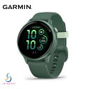 【クーポン有!11日01時59分まで】 ガーミン GARMIN vivoactive 6 ヴィヴォアクティブ6 Jasper Green / Jasper Green Metallic 010-02985-32 スマートウォッチ GPS 健康管理 Suica対応 タッチスクリーン 電話通知 天気情報