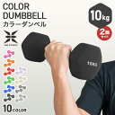 ダンベル 1kg 2個セット カラーダンベル 鉄アレイ ダンベル コンパクト おしゃれ かわいい 鉄アレイ カラフルダンベル エクササイズ フィットネス シェイ...