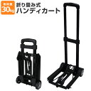 【お買い物マラソン ポイント10倍】 キャリーカート 折りたたみ コンパクト キャリー カート 軽量 耐荷重30kg 台車 折り畳み 灯油 キャリー カート ハンドキャリー 折りたたみ式キャリーカート 防災グッズ 災害 バッグ 緊急用品 買い物 荷物 運搬 送料無料 AT058