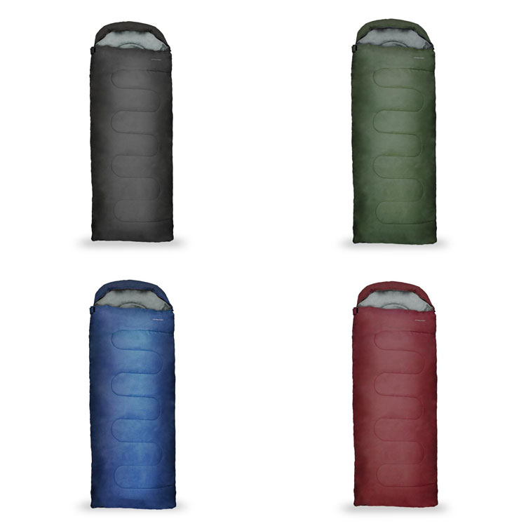 【ポイント10倍】 寝袋 コンパクト オールシーズン 軽量 洗える 1人用 シュラフ 封筒型 -12度 カーキ ..