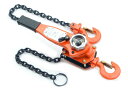 【お買い物マラソン ポイント10倍】 万能 レバーホイスト 1t レバー手動式チェーン荷締め機 ガッチャ レバー 荷役 物流 物流用品 荷締 送料無料 A20B