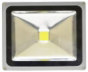 LED 投光器 30W LED投光器 白色 6000K 300W相当 広角120度 防水加工 3mコード付き LEDライト 昼光色 クール色 【ledライト 投...