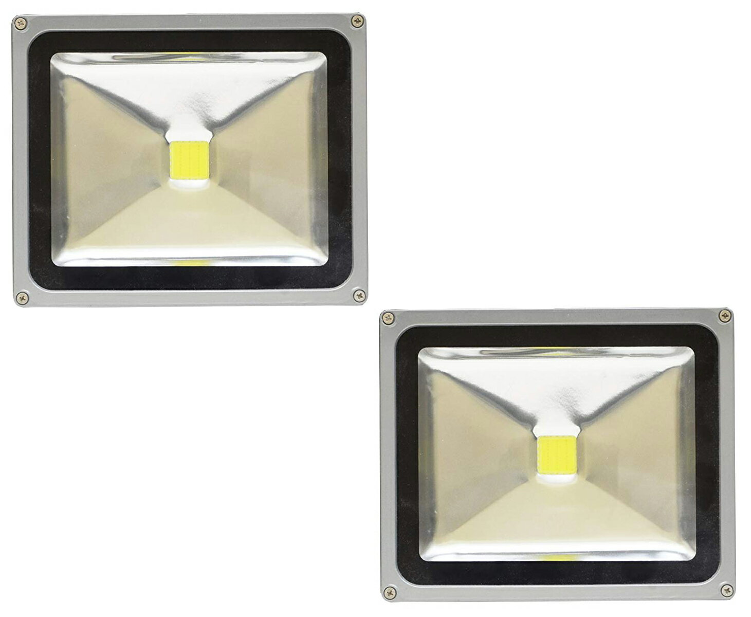 【2個セット】LED 投光器 30W 300W相当 LED投光器 昼光色 6000K 広角120度 防水加工 3mコード付き 【ledライト 投光機 看板灯 集魚灯 作業灯 駐車場灯 ナイター 屋内 屋外 照明 船舶 人気】 送料無料 A42C