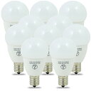 LED電球 E17 20W形 5W 300lm 3000K 小型電球 電球色 10個セット LEDライト e17 LED 電球 照明 照明器具 led電球 le...