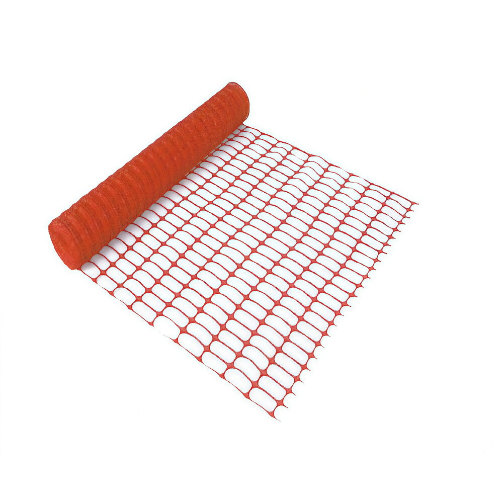 Rakuten - 【最大10％OFFクーポンあり】ネットプロテクター オレンジ 1x50m 1x50m PE 建築資材 工事用
