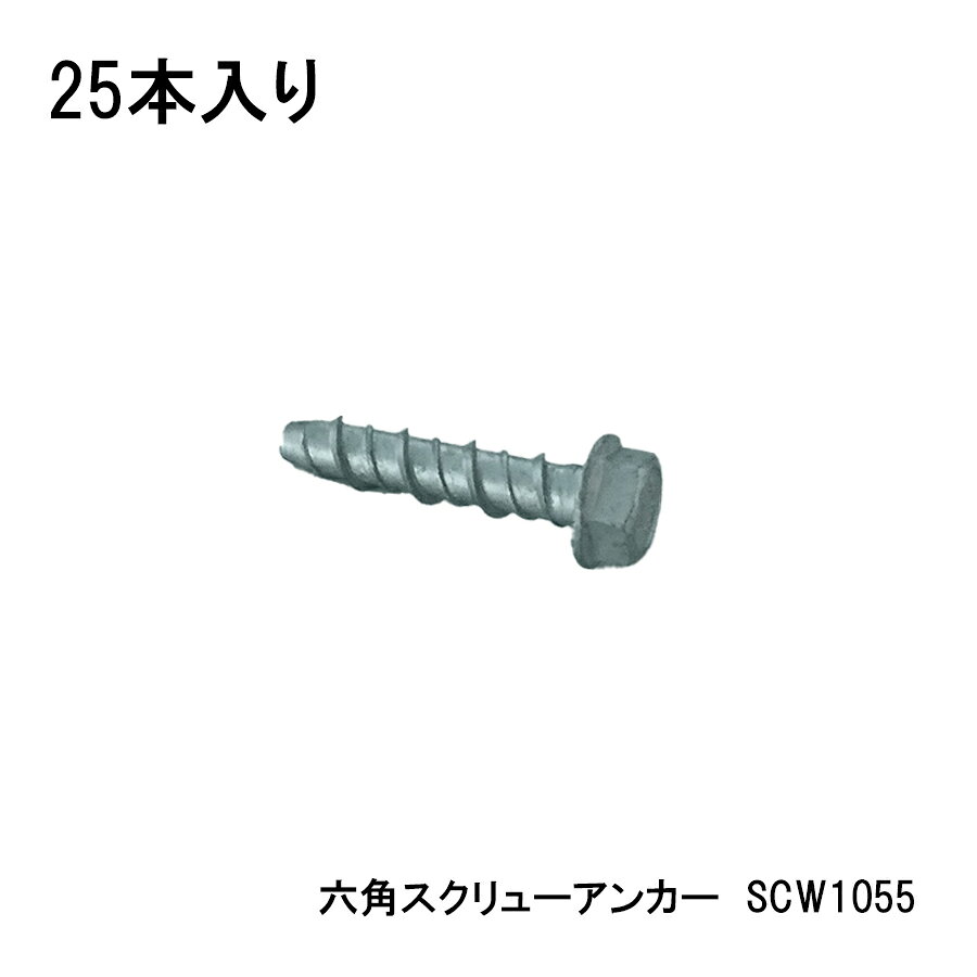 Rakuten - 【最大10％OFFクーポンあり】六角頭スクリューアンカー ボルト 1055　1075