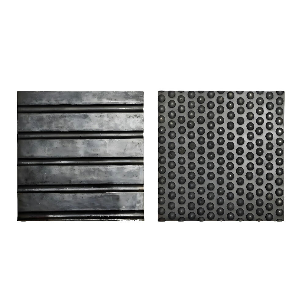 Rakuten - 【最大10％OFFクーポンあり】マット 溝/バブル黒17mmx1.22mx1.83m 17mmx1.22mx1.83m ゴム 建築資材 工事用