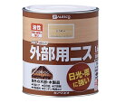 【期間限定 割引きクーポンあり】外部用二ス 油性 外部用 ニス トウメイニス ステイン 塗料 オイルステイン 補修用品 1.6L カンペハピオ 32653