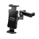 ペルシード(Pellucid) 車内用品 スマホ&タブレットホルダー ヘッドレスト取付 位置調整アーム付 PP2301 4.7-12インチ対応(3)