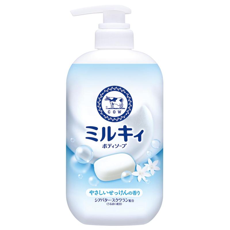 Rakuten - ミルキィボディソープ やさしいせっけん ポンプ付500ML