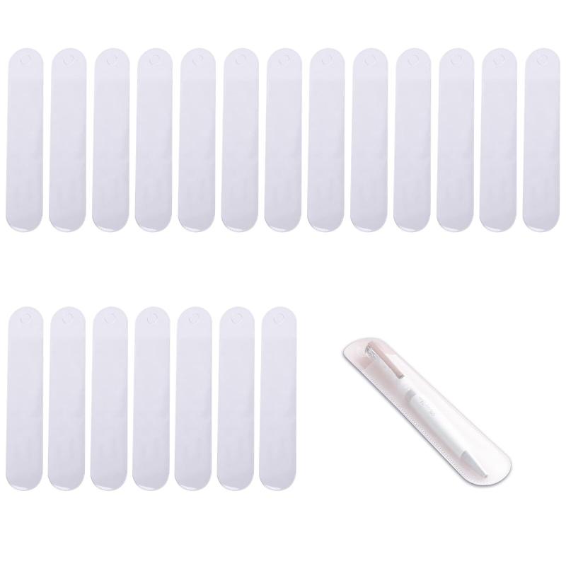 ペンケース 1本用20個セット 透明 ペンバッグ 鉛筆袋 筆入れ 透明 おしゃれ 軽量 耐久性 防水 汚れに強..