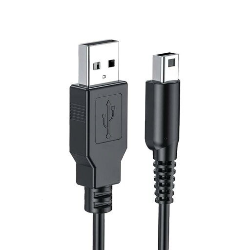 3DS 充電器 3DS 充電ケーブル USB電源コード 1.2m New3DS/ New3DSLL /3DS /3DSLL/ i2DS /DSi/DSiLL/2DSなど兼用 【ブラック】 3DS 充電器 3DS 充電ケーブル USB電源コード 1.2m New3DS/ New3DSLL /3DS /3DSLL/ i2DS /DSi/DSiLL/2DSなど兼用 【ブラック】