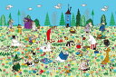 やのまん(Yanon) 【日本製】1000ピース ジグソーパズル ムーミン MOOMIN お花畑のピクニック (50x75cm) 10-1398 ピース請求ハガキ のり付き へら付き サービスカード付 ジグソーパズルのトリセツ(3)