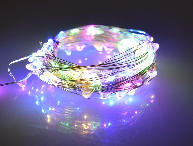 ZAZ イルミネーション USB電源 フェアリーライト ジュエリーライト LED スイッチ付き おし ...