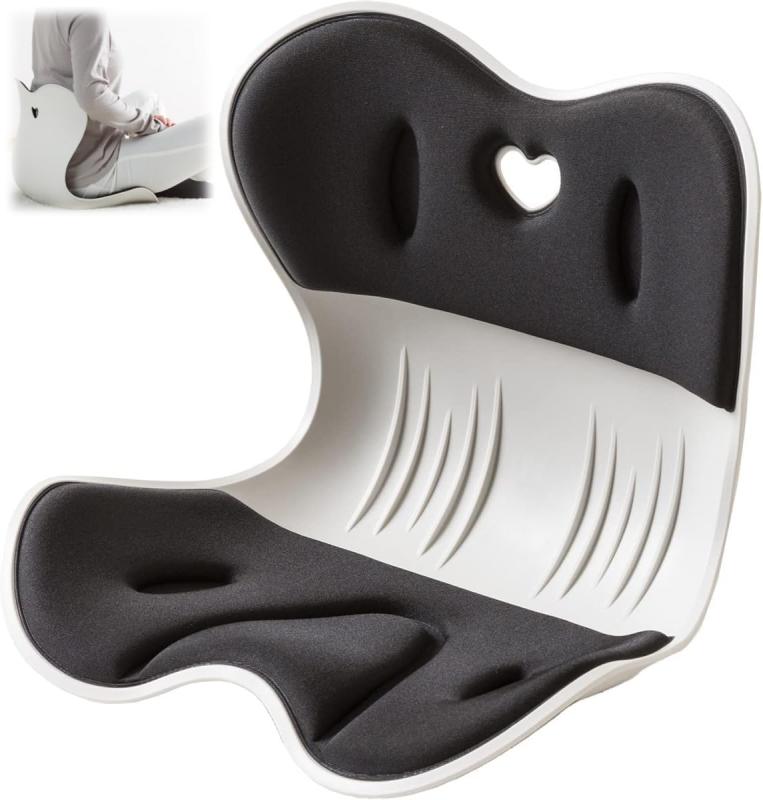 姿勢矯正 椅子 骨盤サポートチェア 人体工学設計 耐荷重 150kg 高反発素材 通気性良好 腰痛緩和 猫背改善 自宅・オフィス・テレワーク用