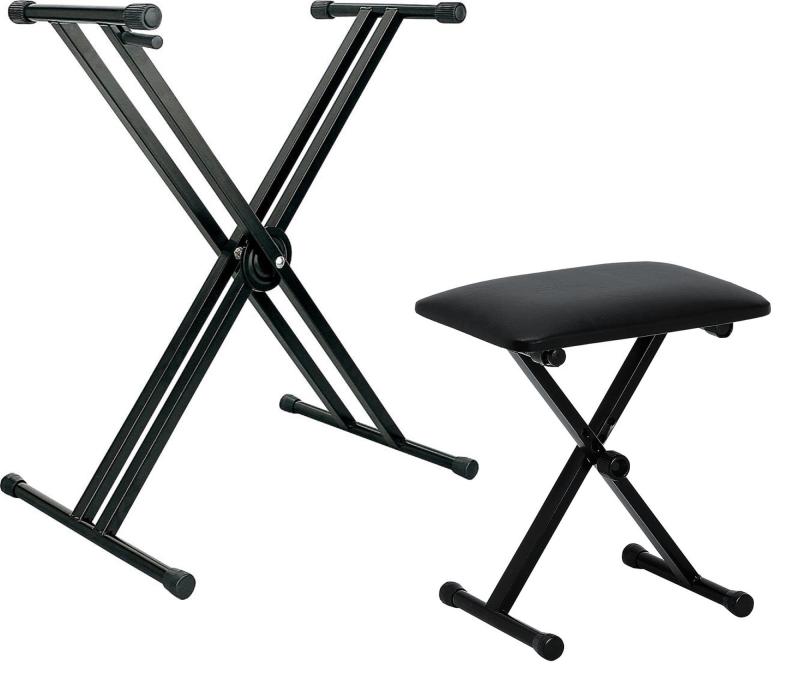 KC X型キーボードスタンド&椅子セット KS5800 + KB4400