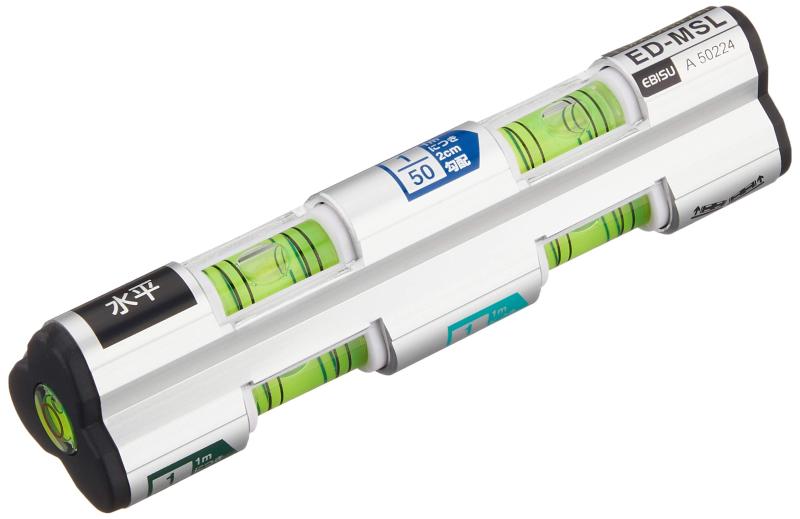 エビスダイヤモンド 水平器 ED-L 1個長さ(mm):121高さ(mm):29厚み(mm):27マグネット:なし精度:±2.50mm/m=±0.1432°以内感度:0.50mm/m=0.0286°