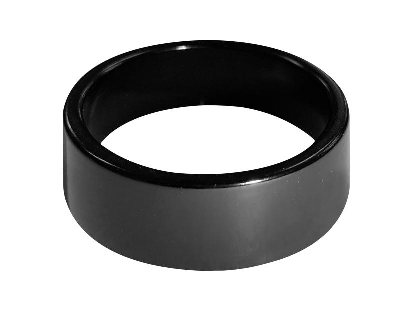 CLE PRO(サイクルプロ) アルミコラムスペーサー[-S10A-ST] ブラック STD/10mm (スタンダードサイズ)1インチ径-25.4mm アヘッドステム用