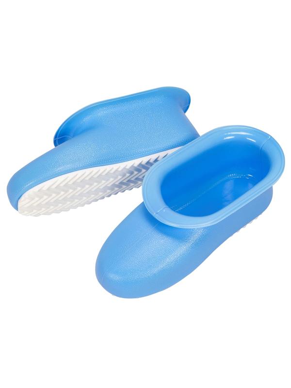 ストリックスデザイン バスブーツ ロング 深型 日本製 26cm ブルー バス&ランドリーブーツ やさしい履き心地 バススリッパ S-166