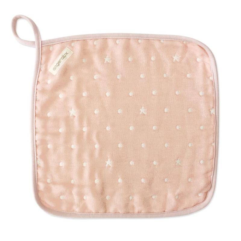 angerolux アンジェロラックス 6重ガーゼ ループ付きタオル 日本製