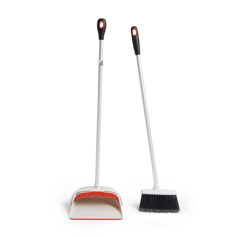 OXO オクソー ほうき ちりとり セット アップライト ダストパン&amp;ブラシセット