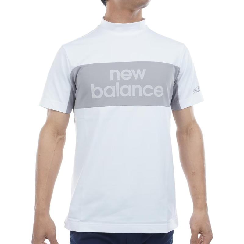 new balance(ニューバランス) ゴルフ メンズ 半袖 モックネックシャツ(ストレッチ性・接触冷感) / 012-5166005メンズ