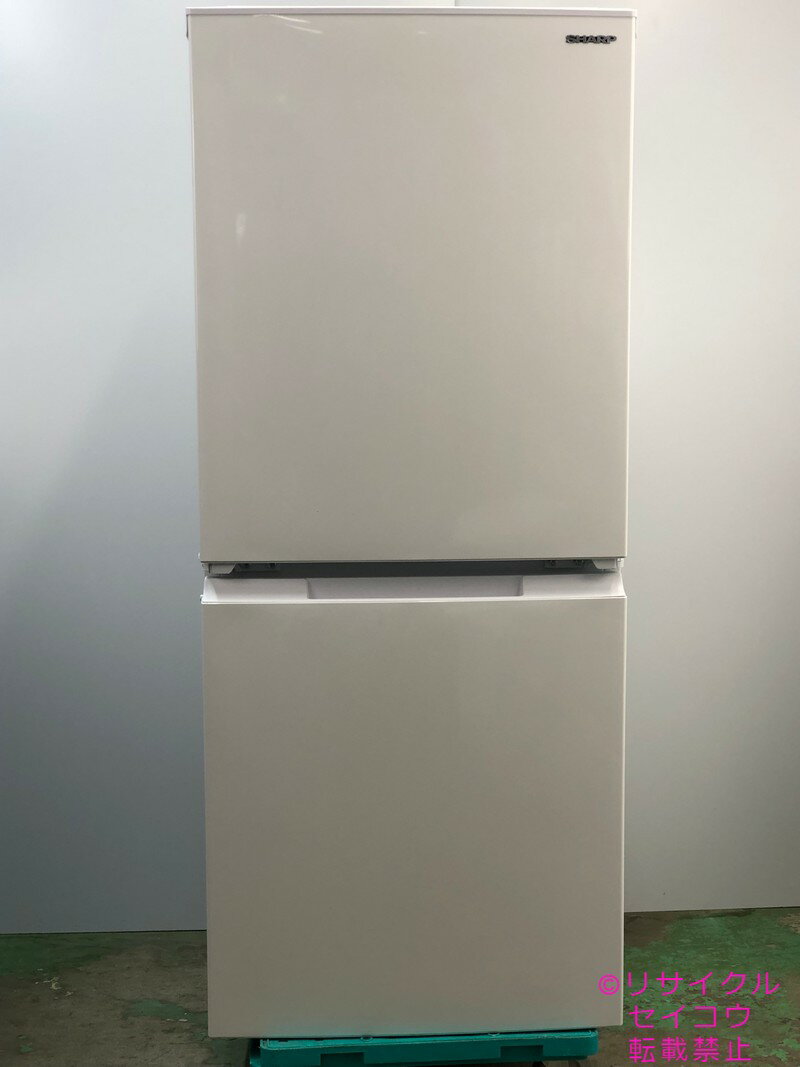 高年式 22年2ドア右開き152Lシャープ冷蔵庫 SJ-D15JJ-W地域限定送料・設置費無料2403281858