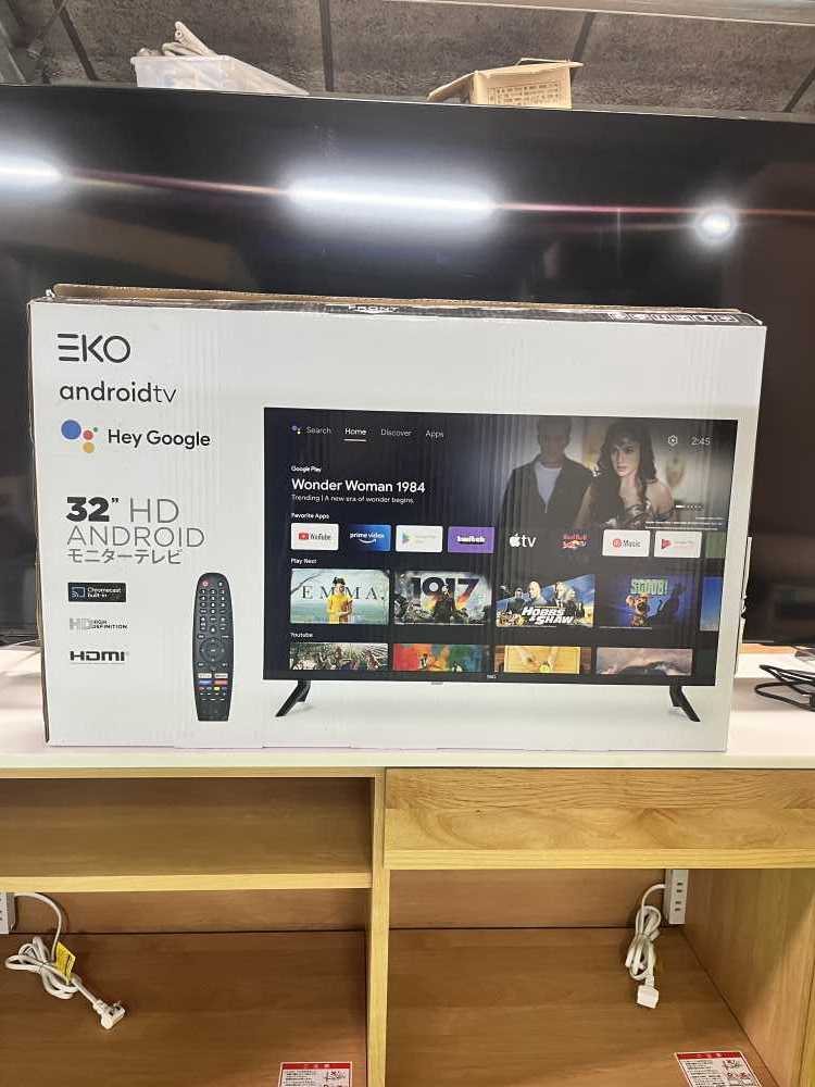 【★夏感謝祭5%OFF&P5倍★】【未使用】ユニテク UNITECH チューナーレステレビ32インチ K3200HSG-E 地域限定送料・設置無料
