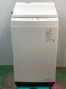【28日までポイント5倍】【中古】東芝 TOSHIBA 洗濯機 美品 7KG 2021年式 AW-7DH1 地域限定送料・設置無料