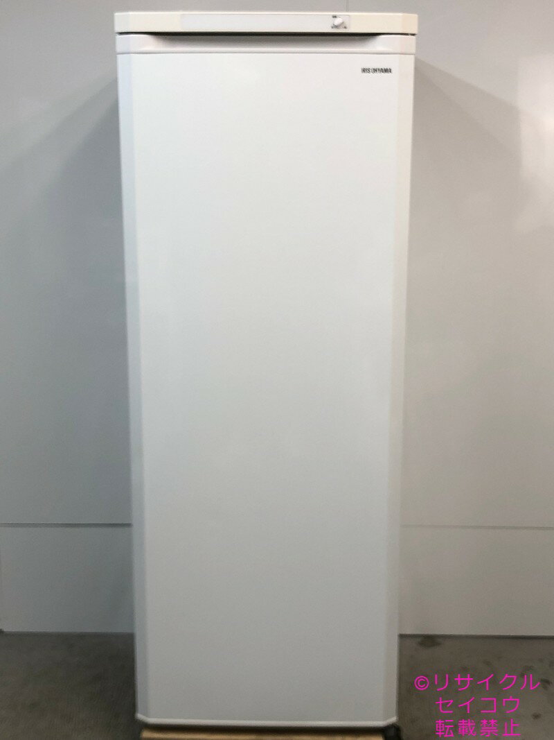 【中古】アイリスオーヤマ IRISOHYAMA 冷凍庫 175L 2021年式 IUSD-18A-W 地域限定送料・設置無料