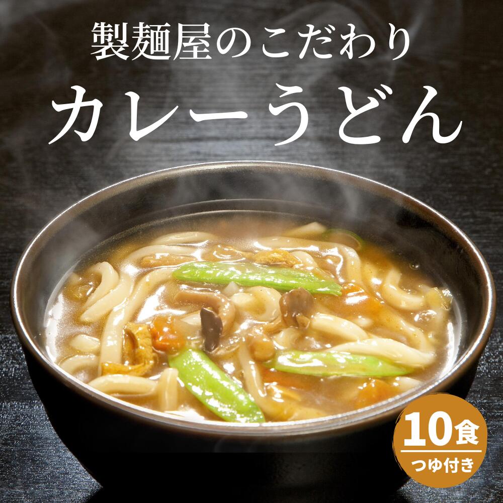 【送料無料】 カレーうどん 讃岐うどん 10食 カレースープ付 お試し 楽天限定販売 讃岐カレー 辛口 濃厚スープ