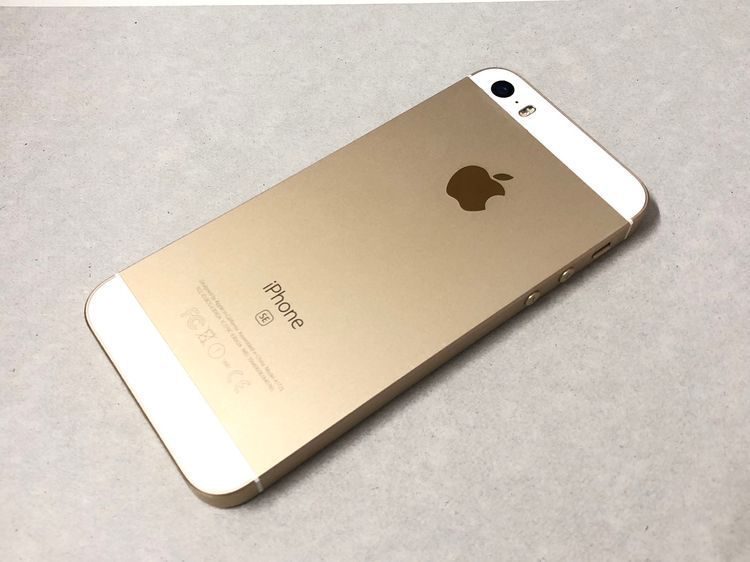 [중고 : A 랭크] SIM 프리 iPhone SE (제 1 세대) 16GB 골드 화이트 롬 본체