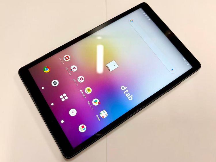 セイモバイル★中古Aランク SIMフリーdocomo dtab Compact d-42A 64GB ネイビー - Image 2