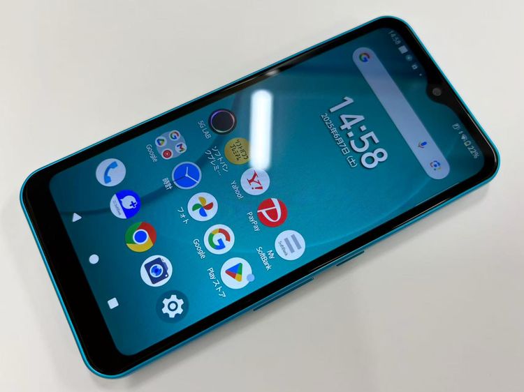 セイモバイル★【中古Aランク】SIMフリー Softbank arrows We ターコイズ A101FC - Image 2