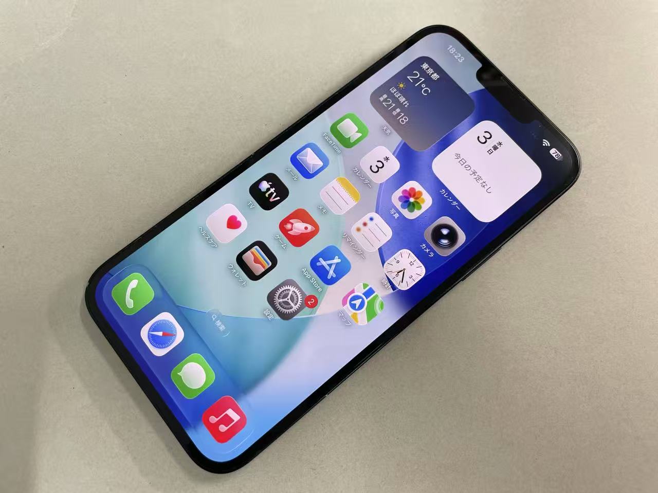 セイモバイル★SIMフリーiPhone 14 Plus MQ4A3J/A 128GB ミッドナイト