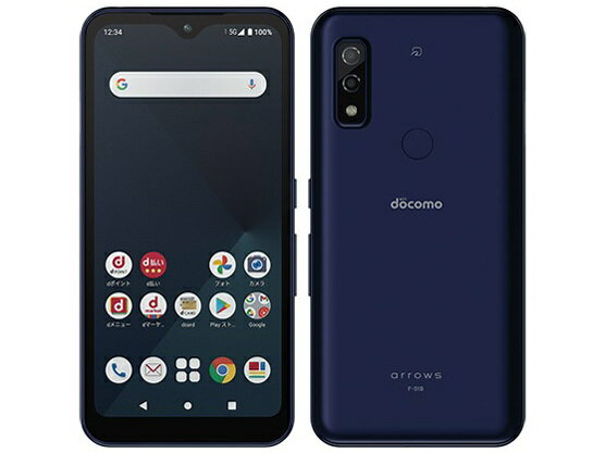 セイモバイル★SIMフリーdocomo arrows We F-51B [ネイビー]　新品未使用品